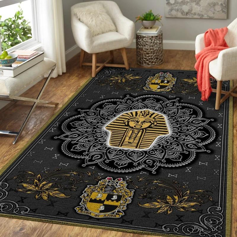 Giza Alpha Phi Alpha Fraterniry Area Rug | Gettee