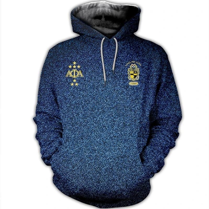 Jeans Alpha Phi Alpha Pullover Hoodie | Gettee