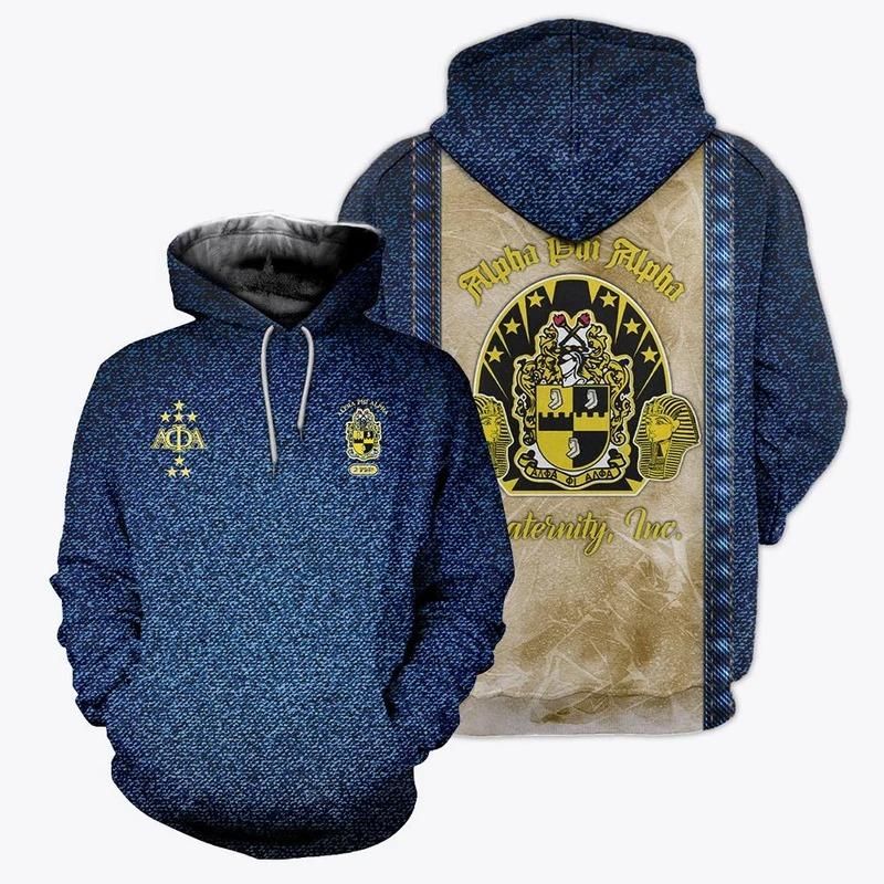 Jeans Alpha Phi Alpha Pullover Hoodie | Getteestore.com