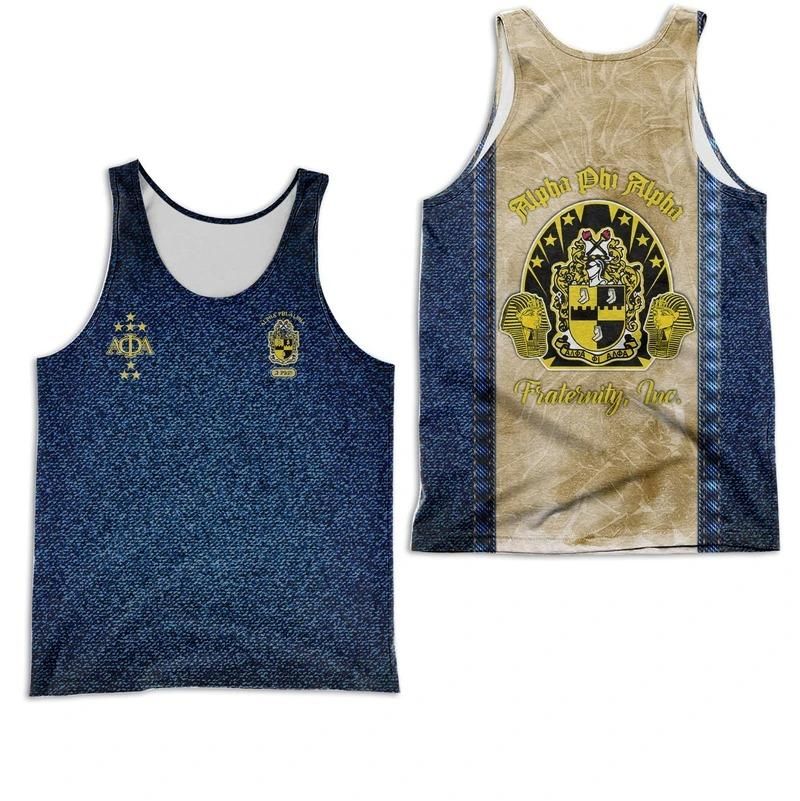 Jeans Alpha Phi Alpha Men's Tank Top | Getteestore.com