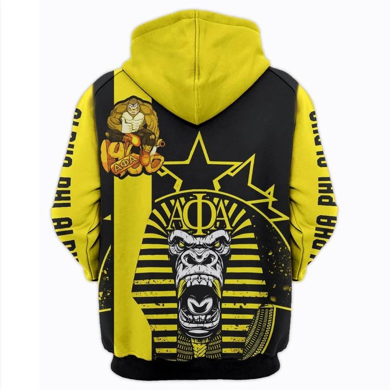 King Kong Alpha Phi Alpha Pullover Hoodie | Gettee