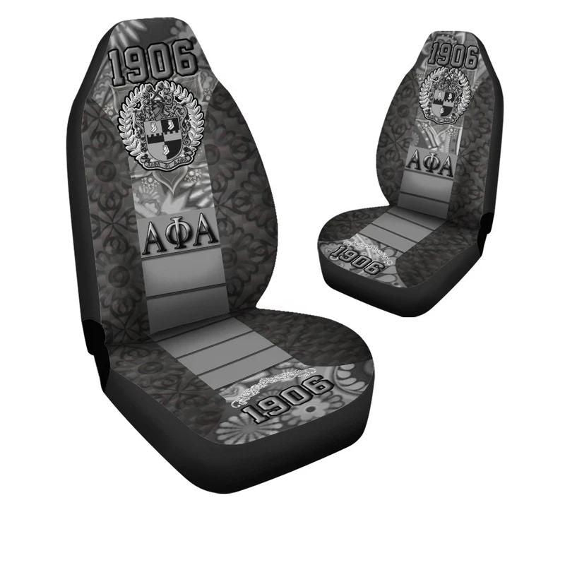 Old School Alpha Phi Alpha Car Seat Covers (Set of 2) | Getteestore