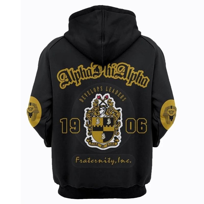Shield Of Alpha Phi Alpha 1906 Pullover Hoodie | Gettee