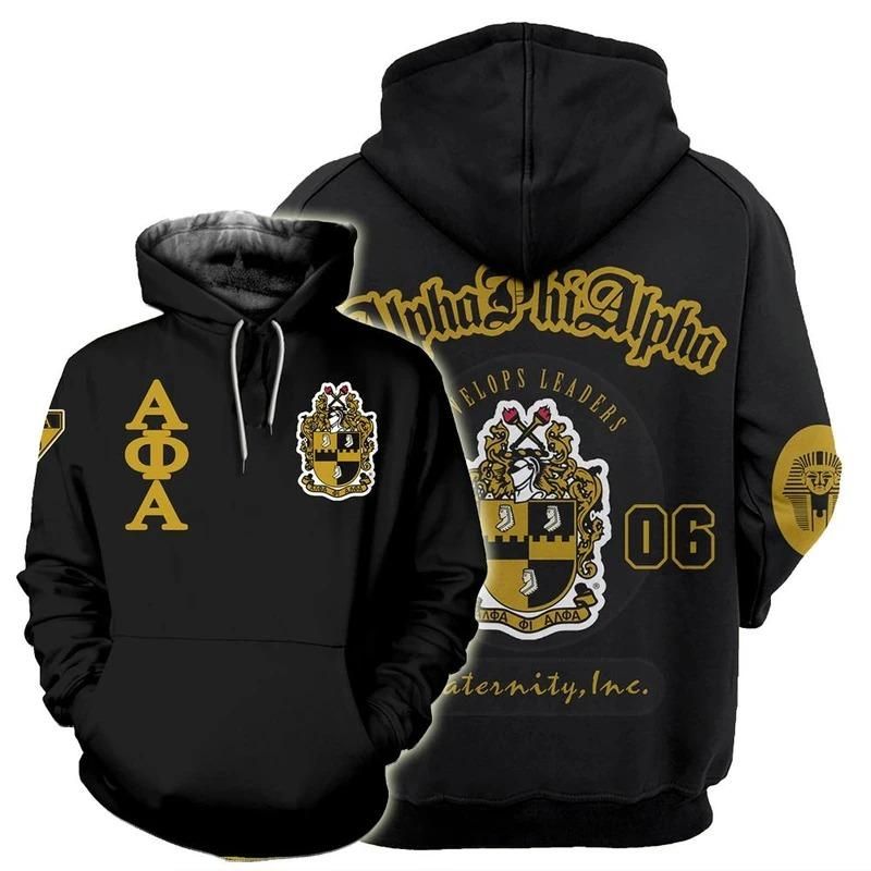 Shield Of Alpha Phi Alpha 1906 Pullover Hoodie | Getteestore.com