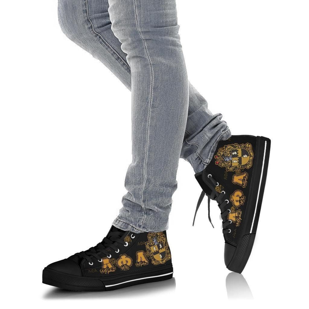 Alpha Phi Alpha High Top Shoes