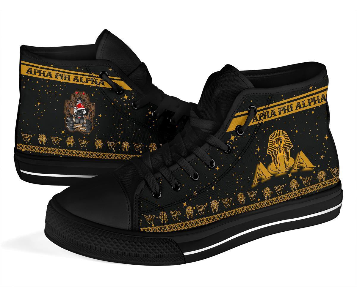 Alpha Phi Alpha Ape High Top Shoe| Getteestore.store
