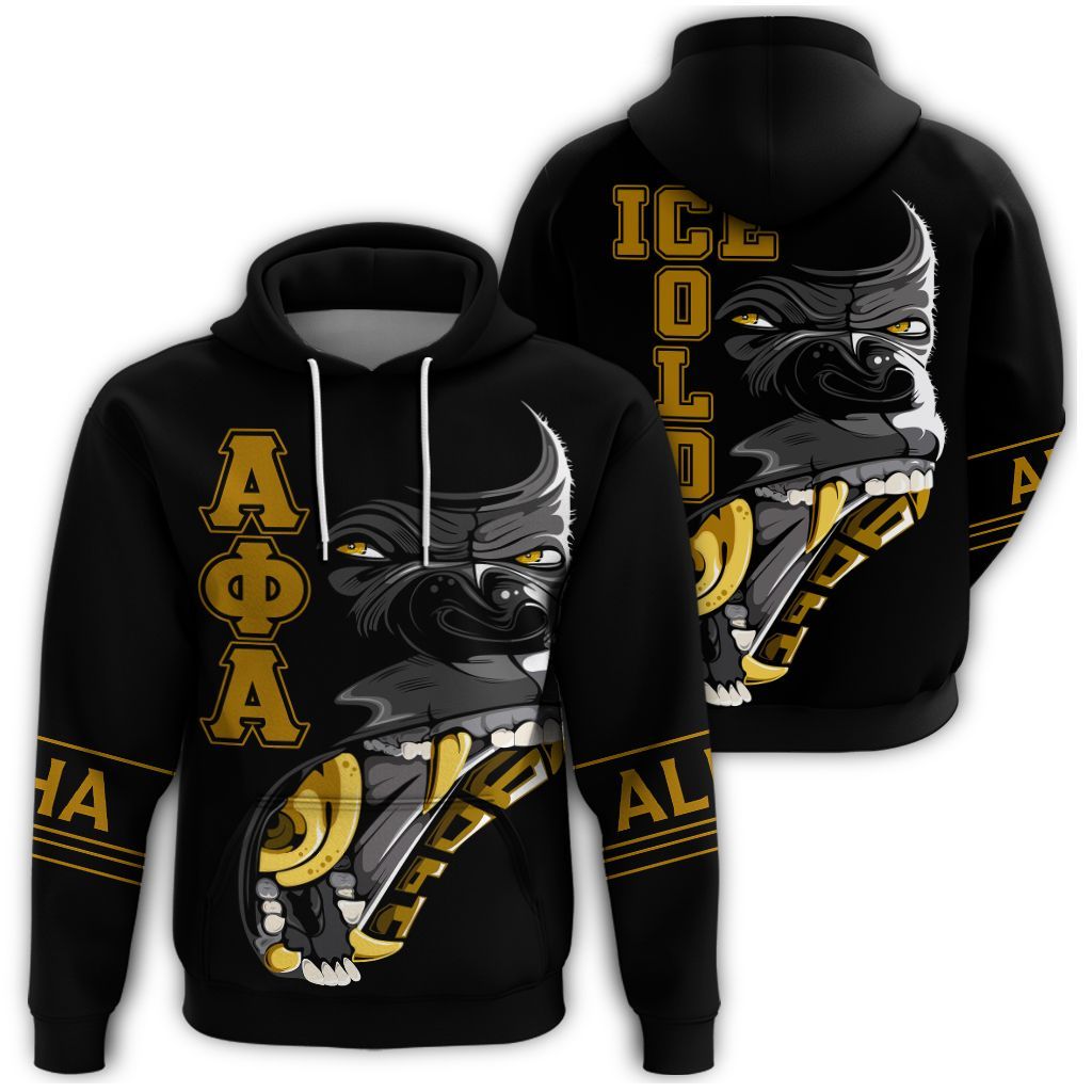 The Oldest And The Coldest Alpha Phi Alpha Hoodie