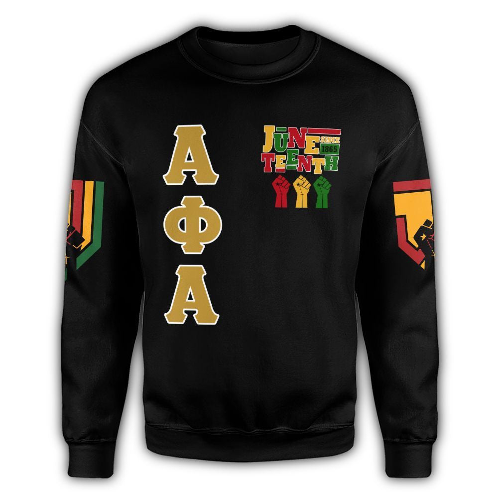 Alpha Phi Alpha Juneteenth Freedom Sweatshirt
