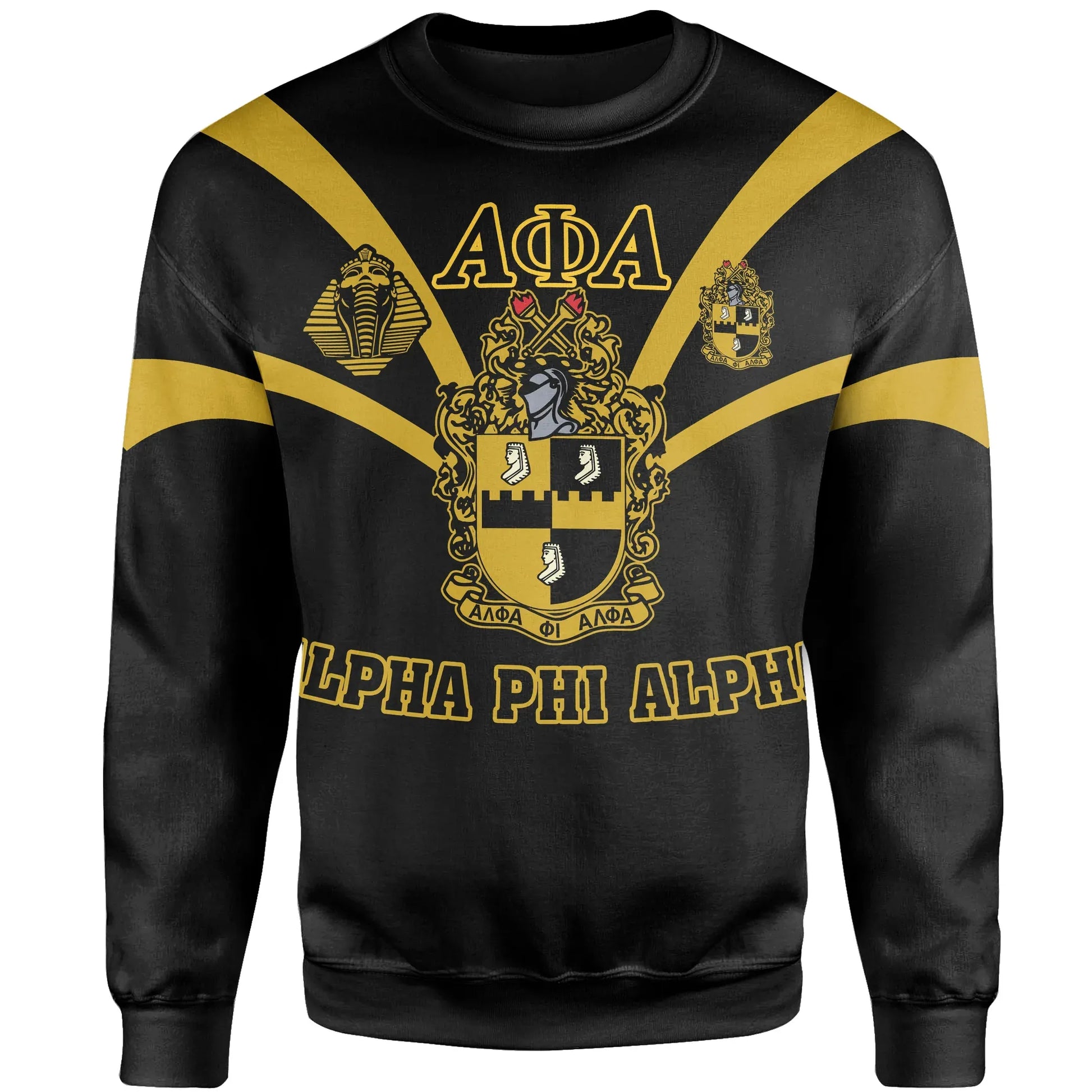 Africa Zone Sweatshirt - Crewneck Sweatshirt Alpha Phi Alpha