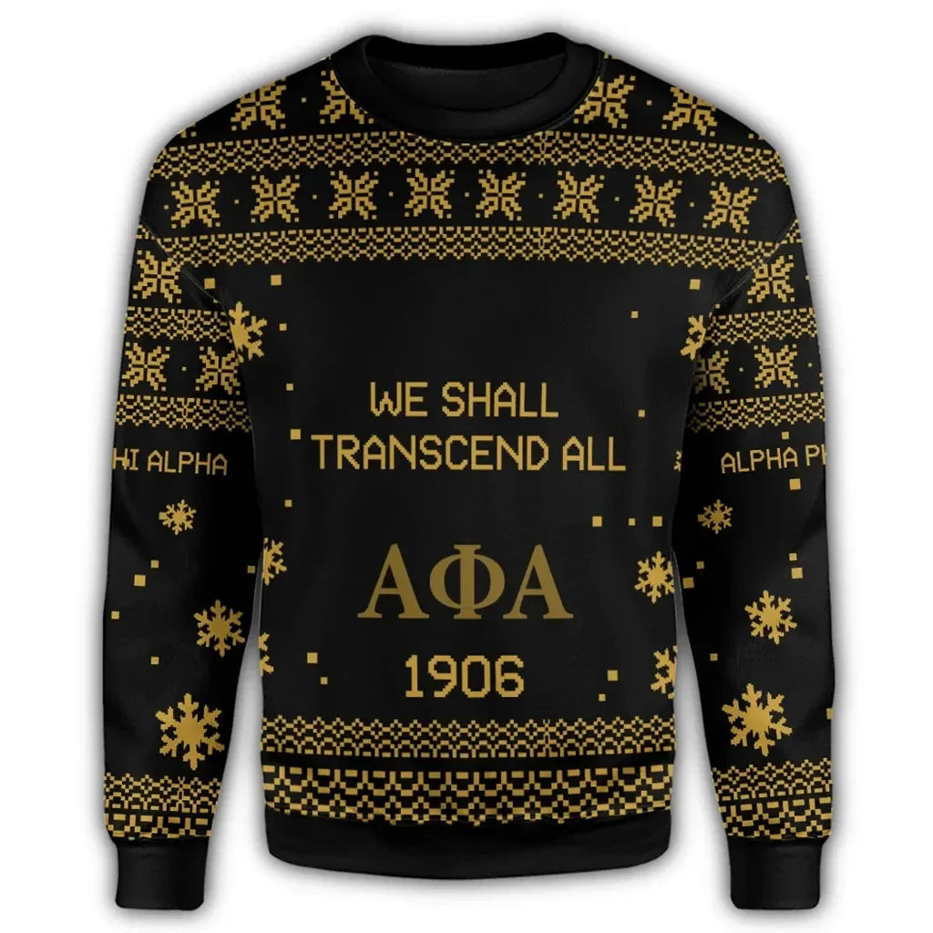 Alpha Phi Alpha Xmas Motto Sweatshirt