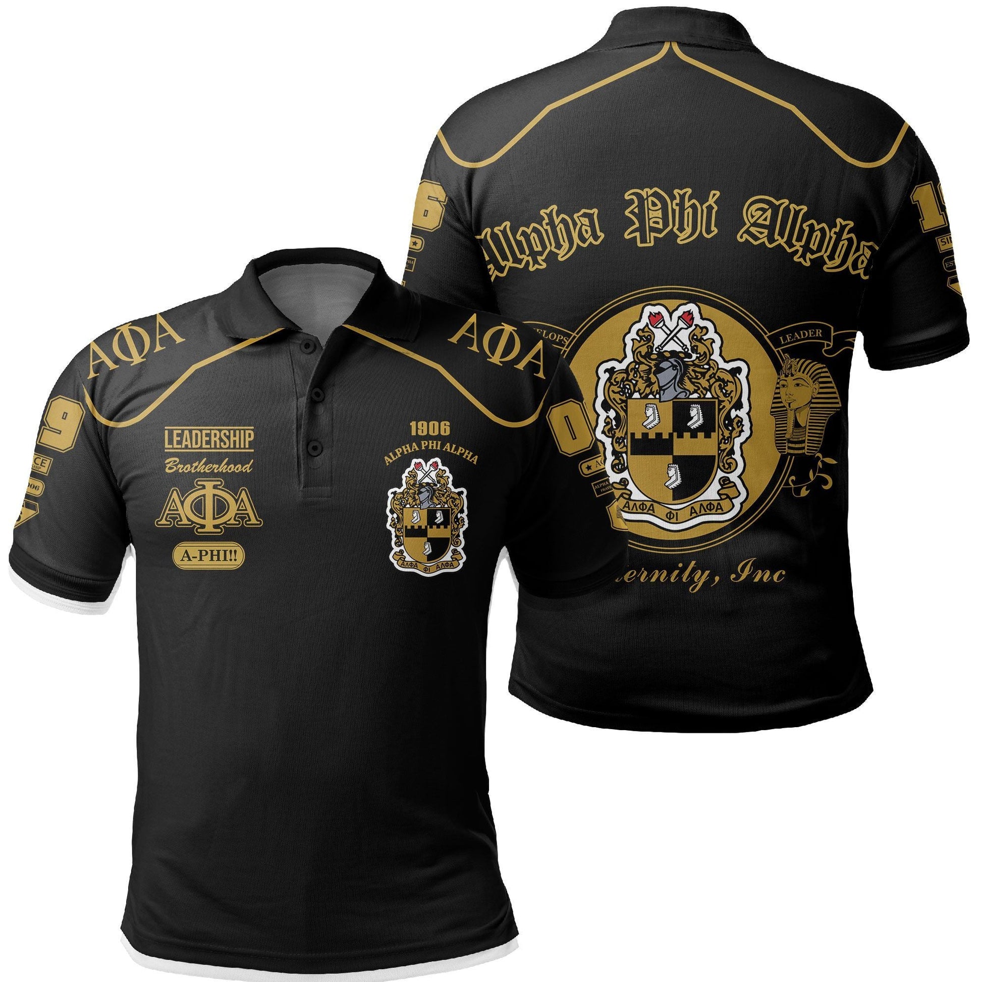 Leadership Alpha Phi Alpha Polo Shirt