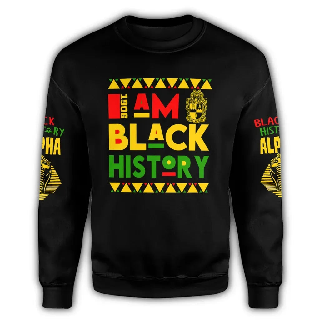 Black History Alpha Phi Alpha Sweatshirt