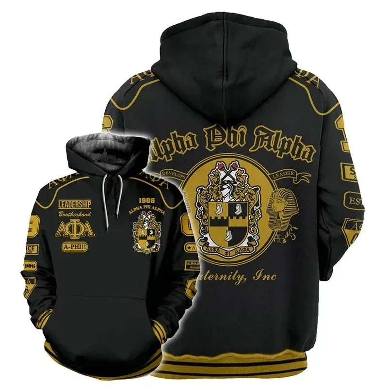 Africa Zone Hoodie - Leadership Alpha Phi Alpha Pullover