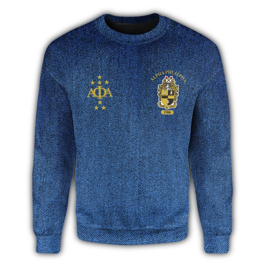 Jeans Alpha Phi Alpha Crewneck Sweatshirt