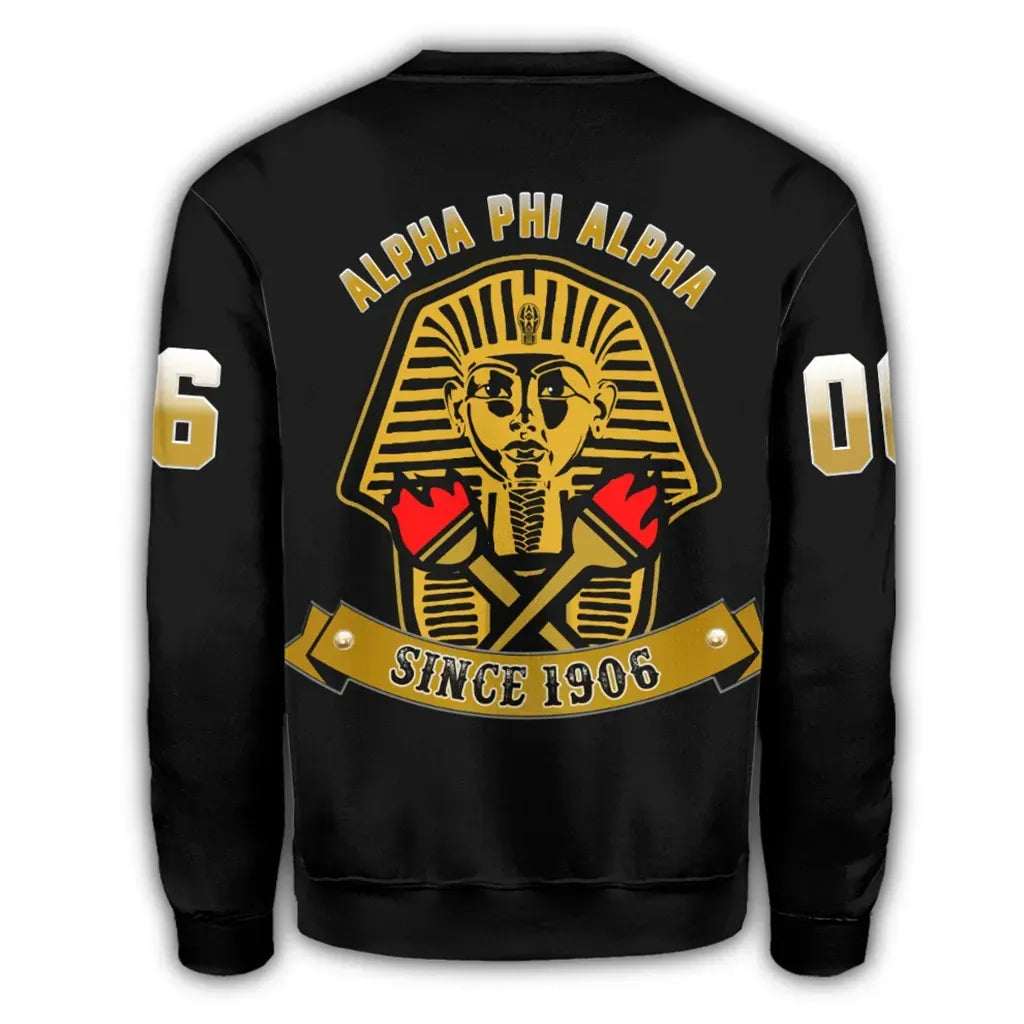 Alpha Phi Alpha Crystal Black Sweatshirt