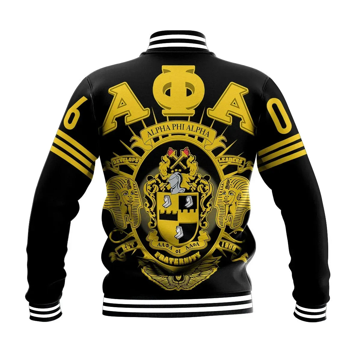 Pharaoh Alpha Phi Alpha Baseball Jacket