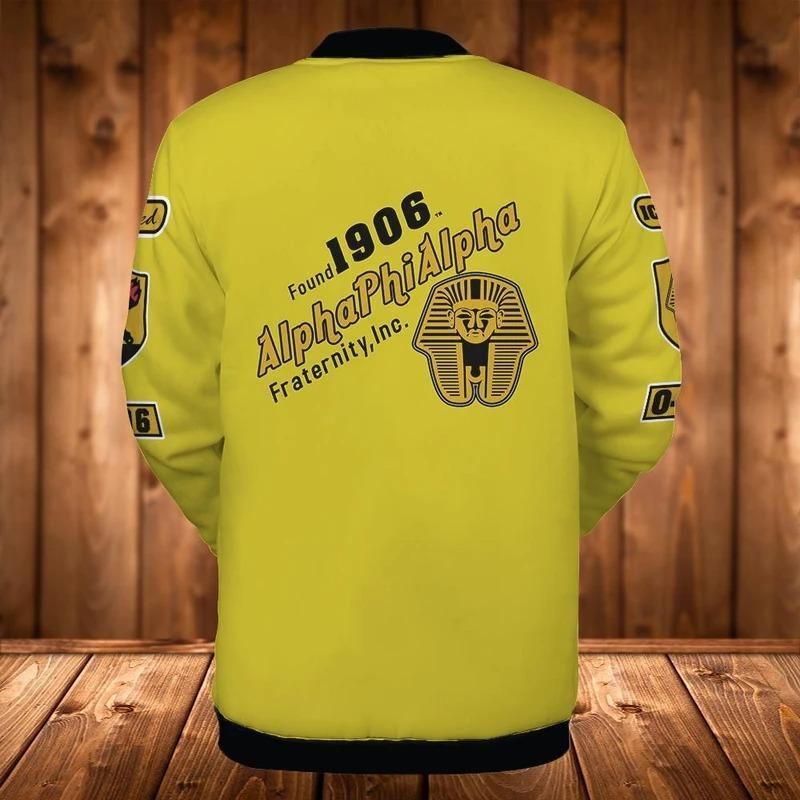 Osix Alpha Phi Alpha Baseball Jacket | Gettee