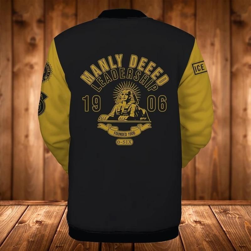 Leadership Alpha Phi Alpha Baseball Jacket | Gettee