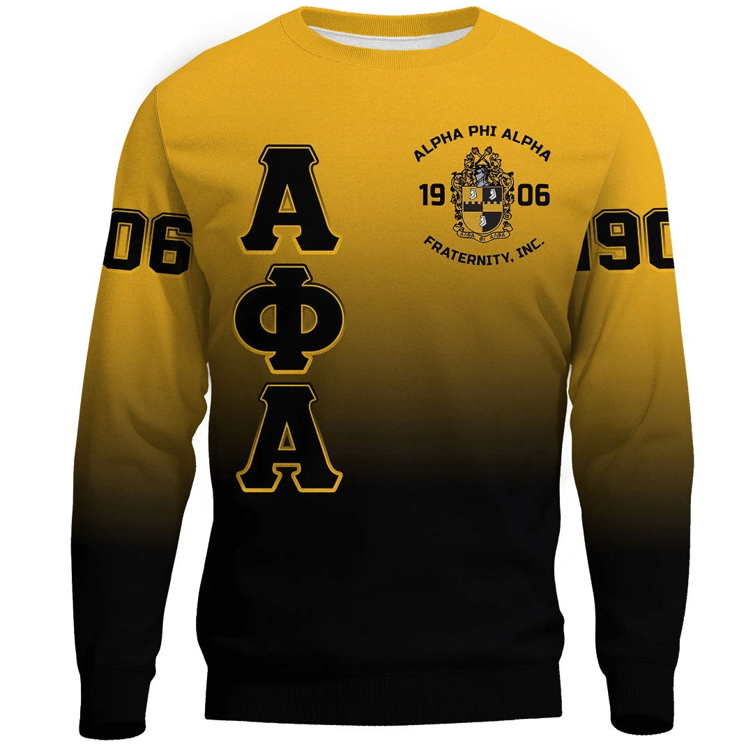Alpha Phi Alpha Gradient Sweatshirts | Africazone.store