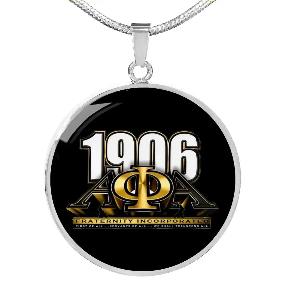 Alpha Phi Alpha 1906 Luxury Necklace Circle