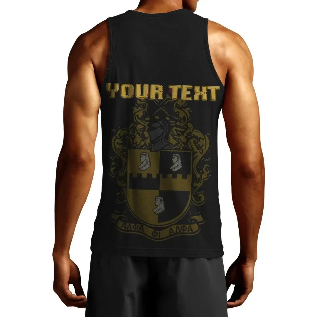 Personalised Alpha Phi Alpha Men's Tank Top | Gettee