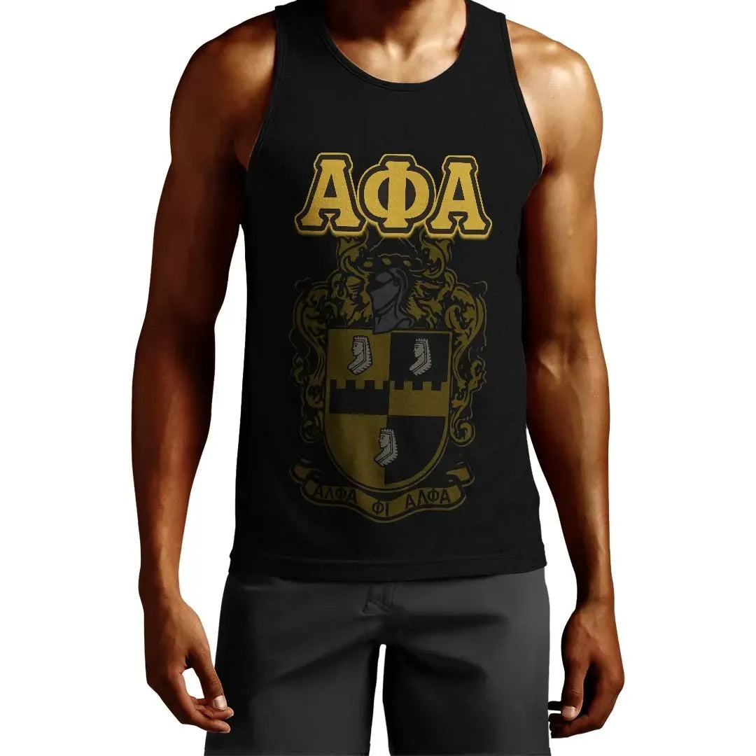 Personalised Alpha Phi Alpha Men's Tank Top | Getteestore