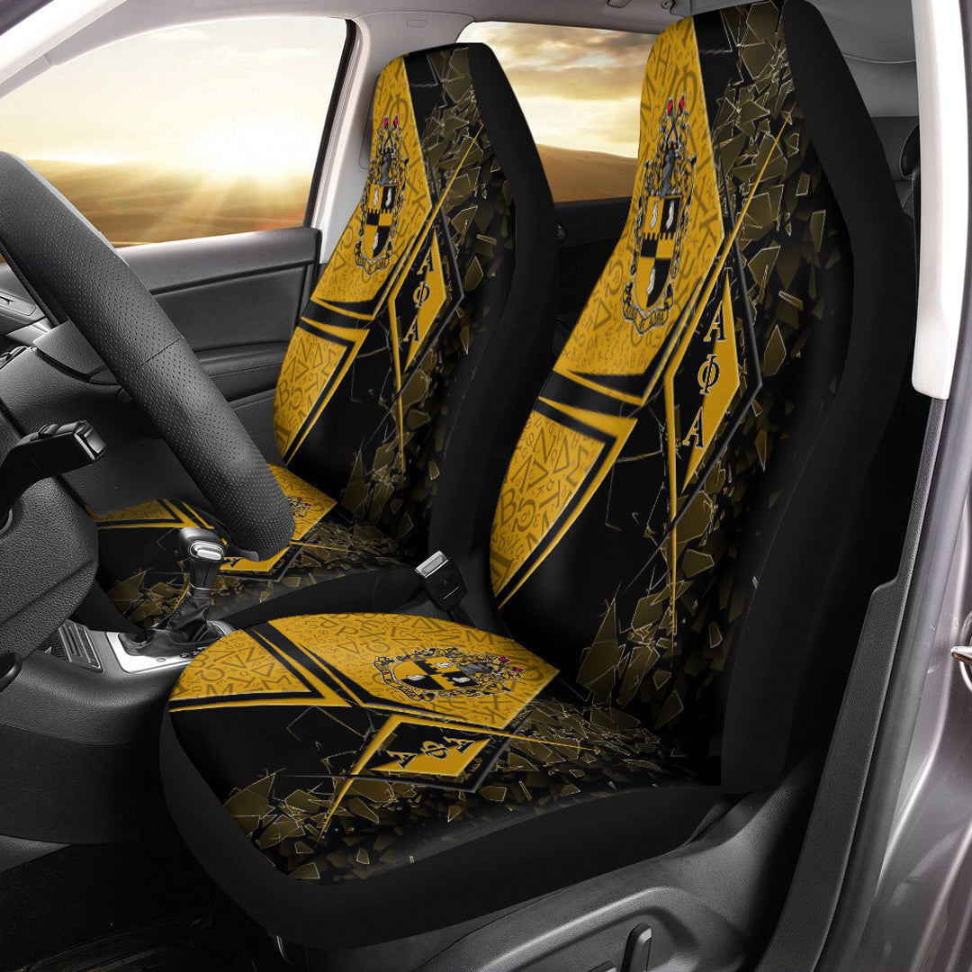 Africa Zone Car Seat Covers - Alpha Phi Alpha Legend Car Seat Covers | Africa Zone