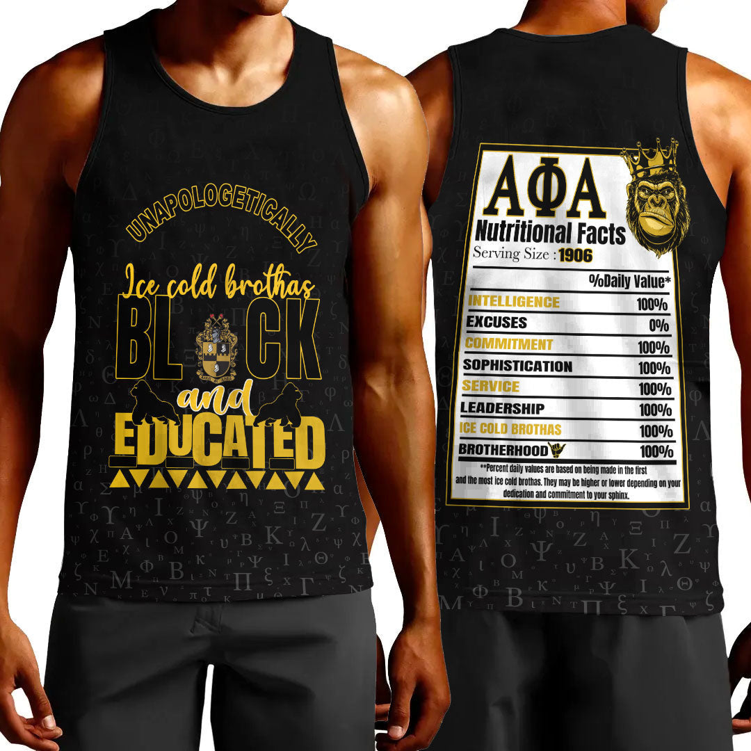 Alpha Phi Alpha Tank Top A35 | Africazone .com