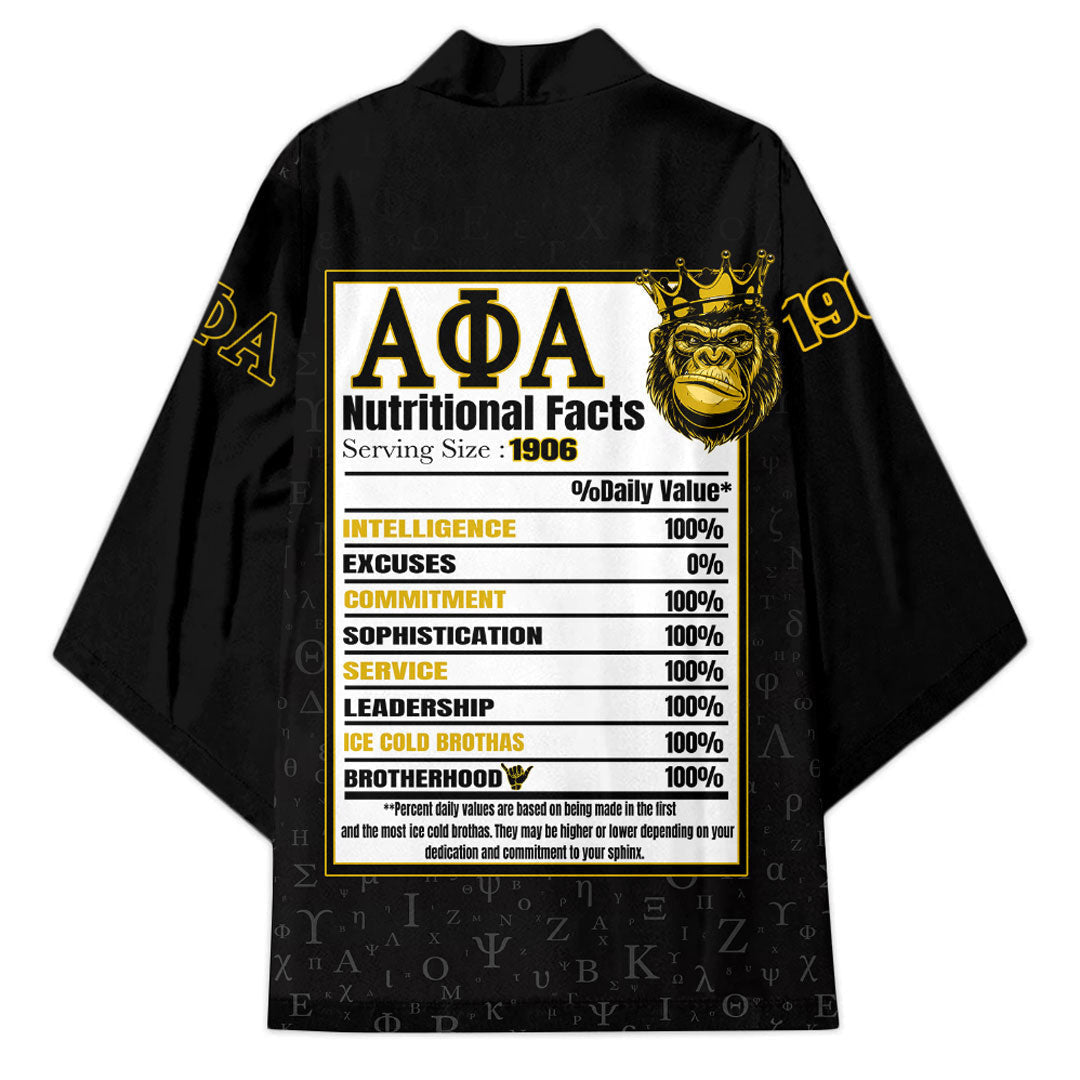 Alpha Phi Alpha Kimono A35 | Africazone .com