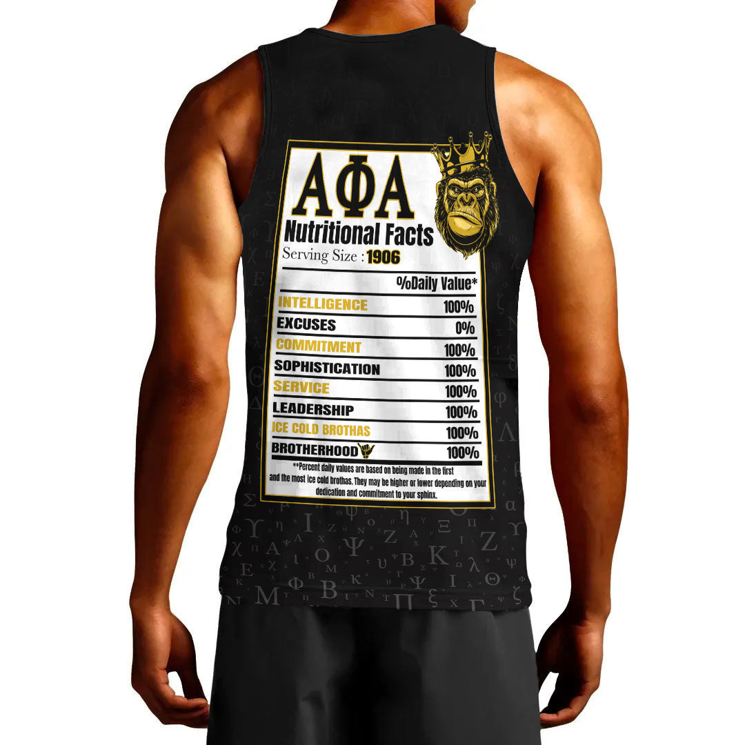 Alpha Phi Alpha Tank Top A35 | Africazone .com