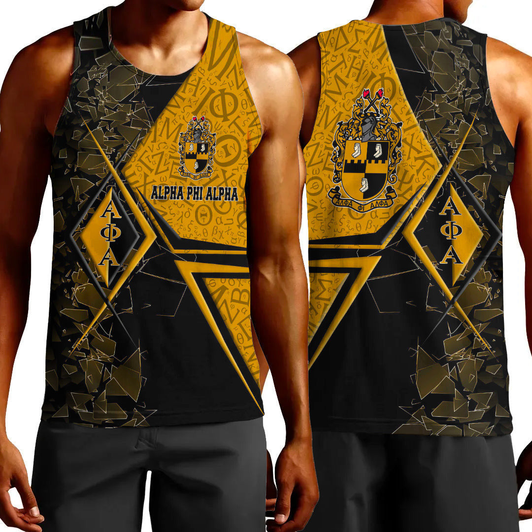 Gettee Clothing - Alpha Phi Alpha Legend Tank Top A35 | Gettee