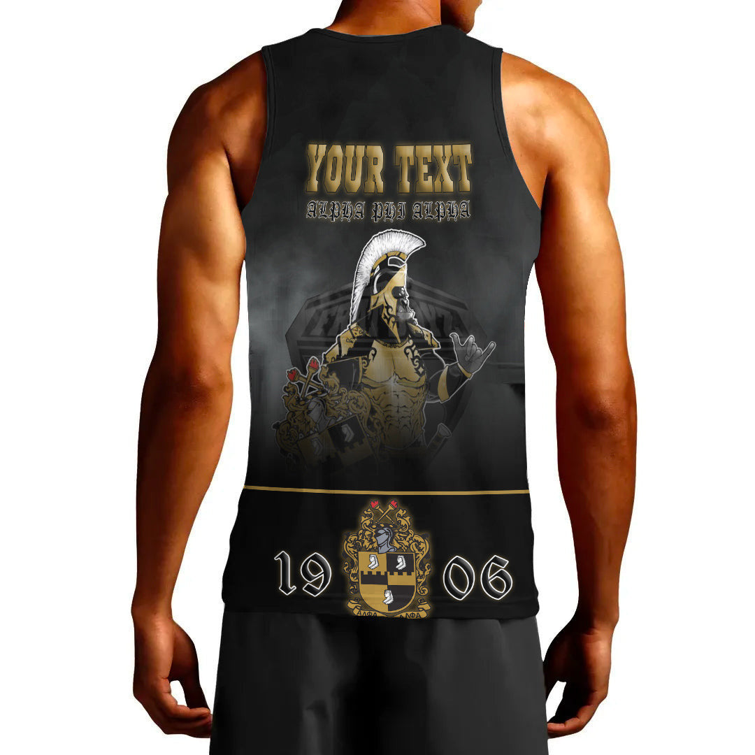 Gettee Clothing - Alpha Phi Alpha Motto Tank Top A35 | Gettee