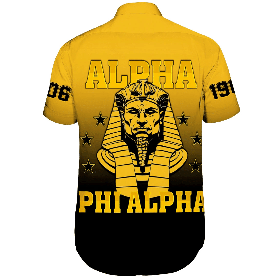 GetteeStore Shirt - Alpha Phi Alpha Gradient Short Sleeve Shirt A31