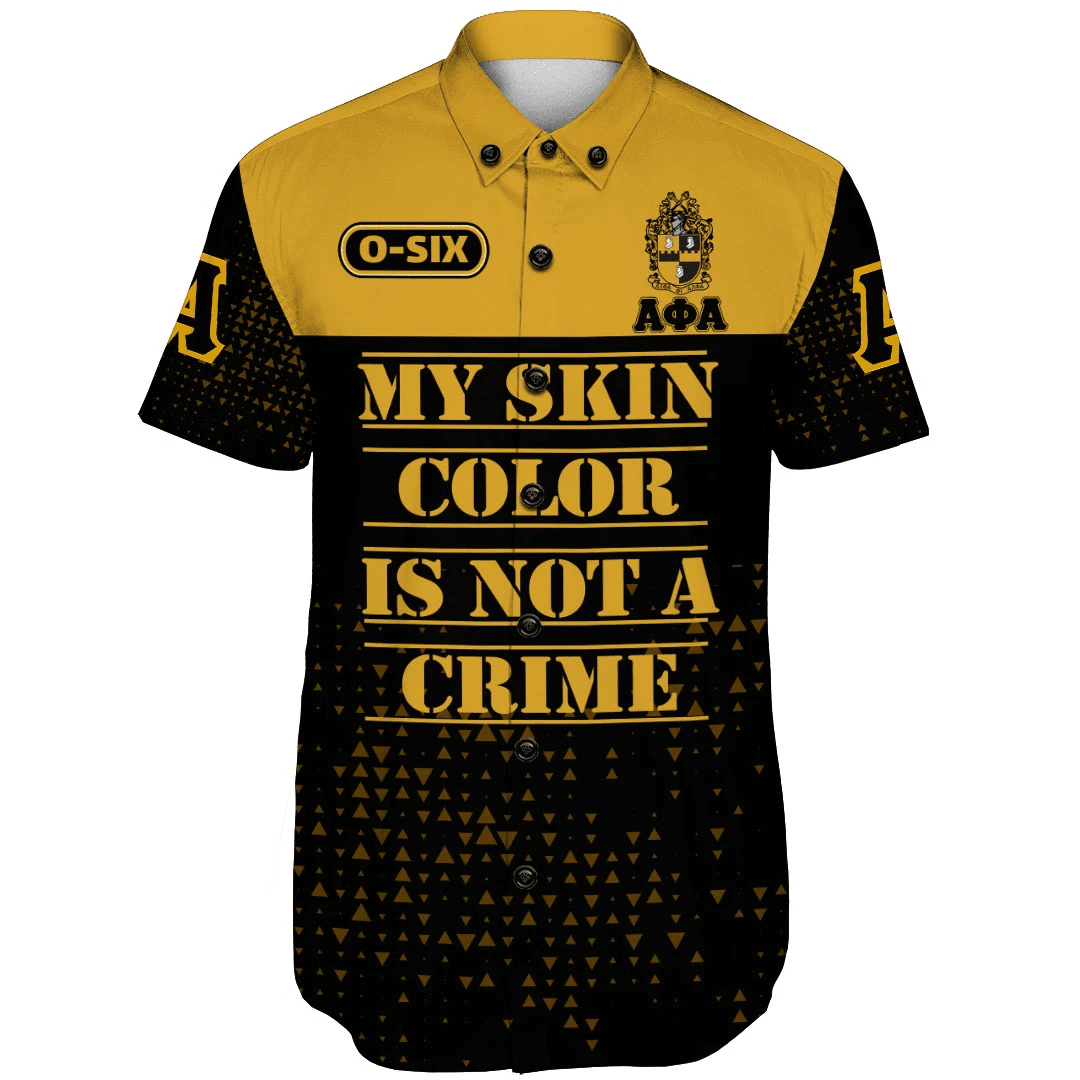 GetteeStore Shirt - Alpha Phi Alpha Short Sleeve Shirt A7