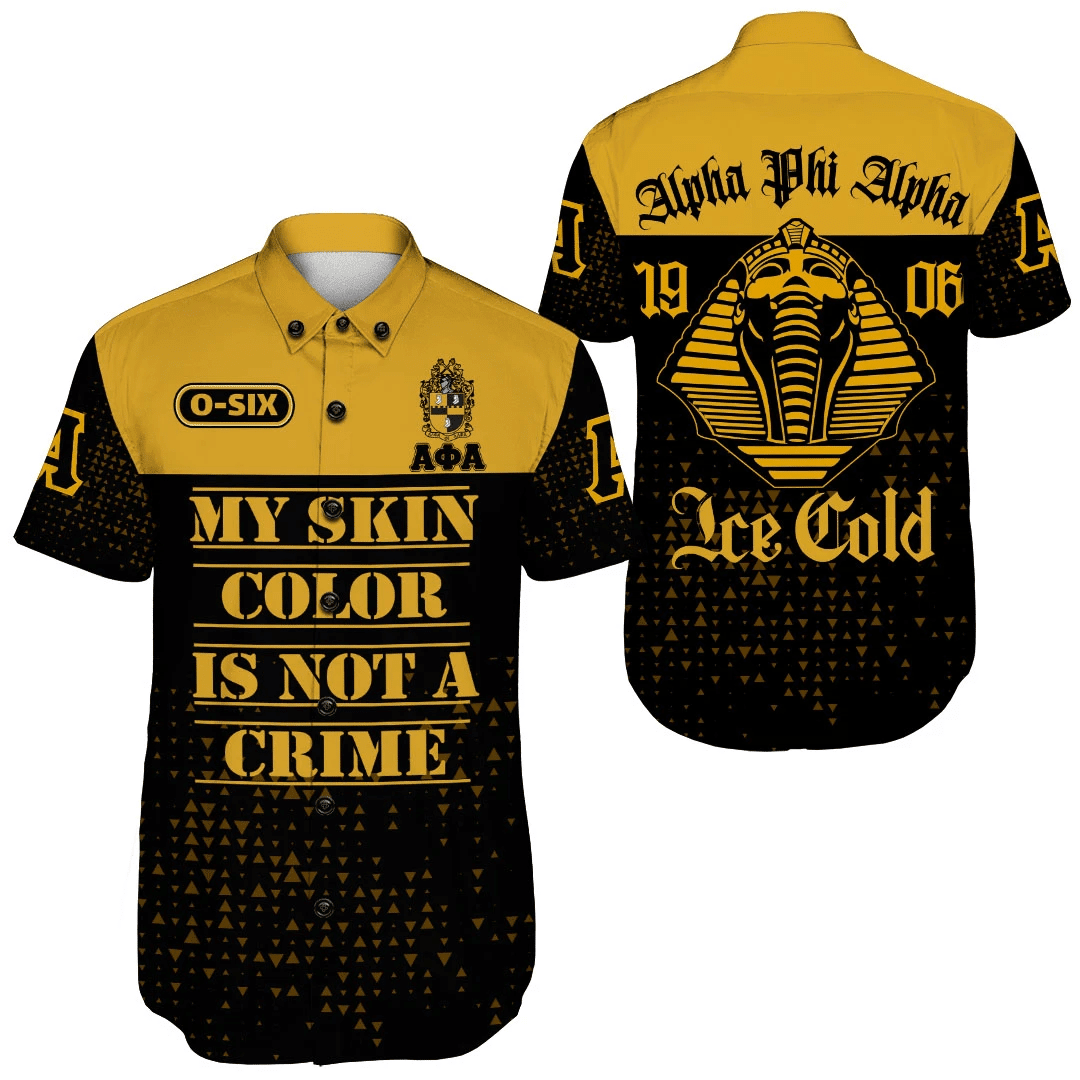 GetteeStore Shirt - Alpha Phi Alpha Short Sleeve Shirt A7