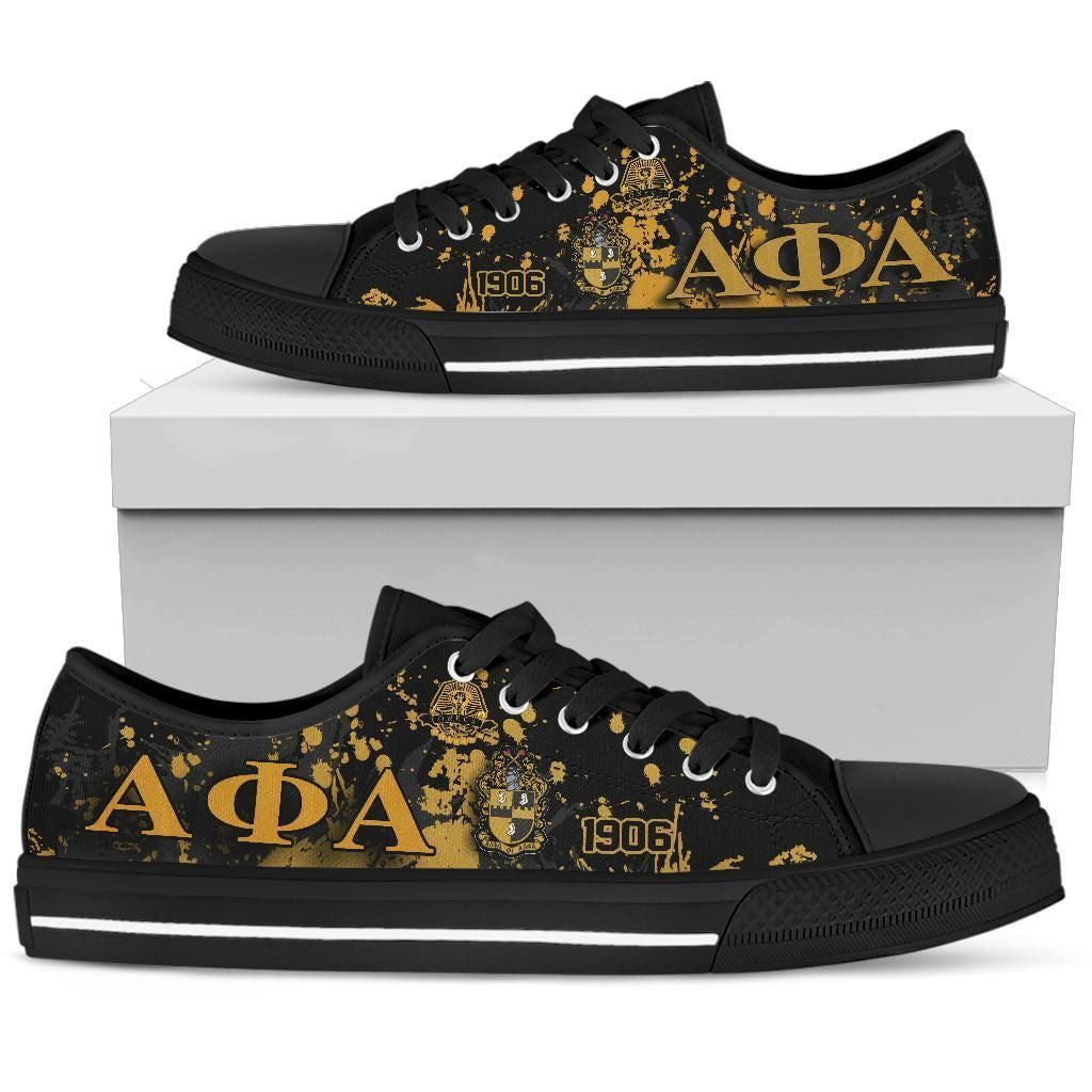 Gettee Shoes - Alpha Phi Alpha Low Top - Spaint Style Ver.2 J89