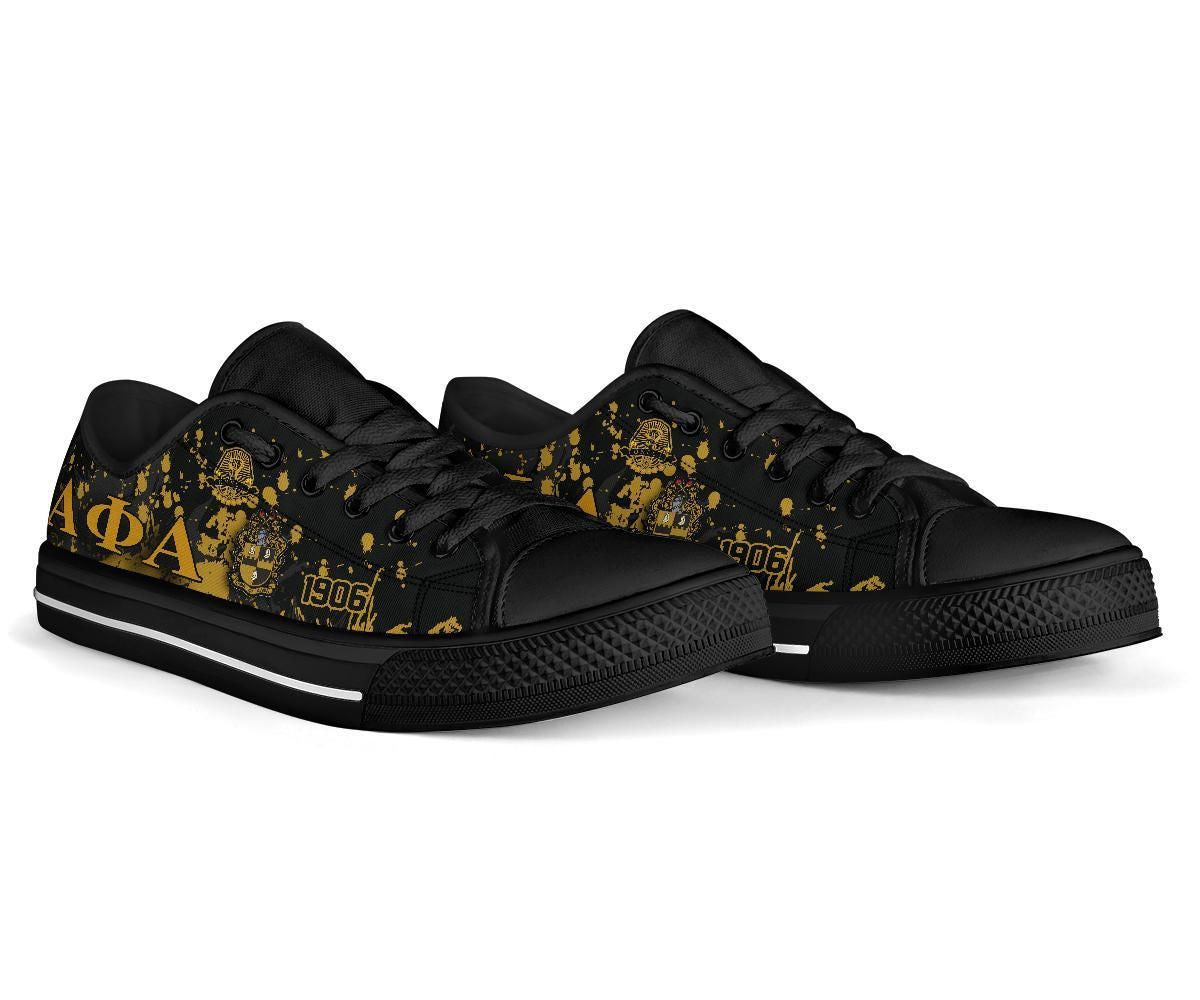 Gettee Shoes - Alpha Phi Alpha Low Top - Spaint Style Ver.2 J89