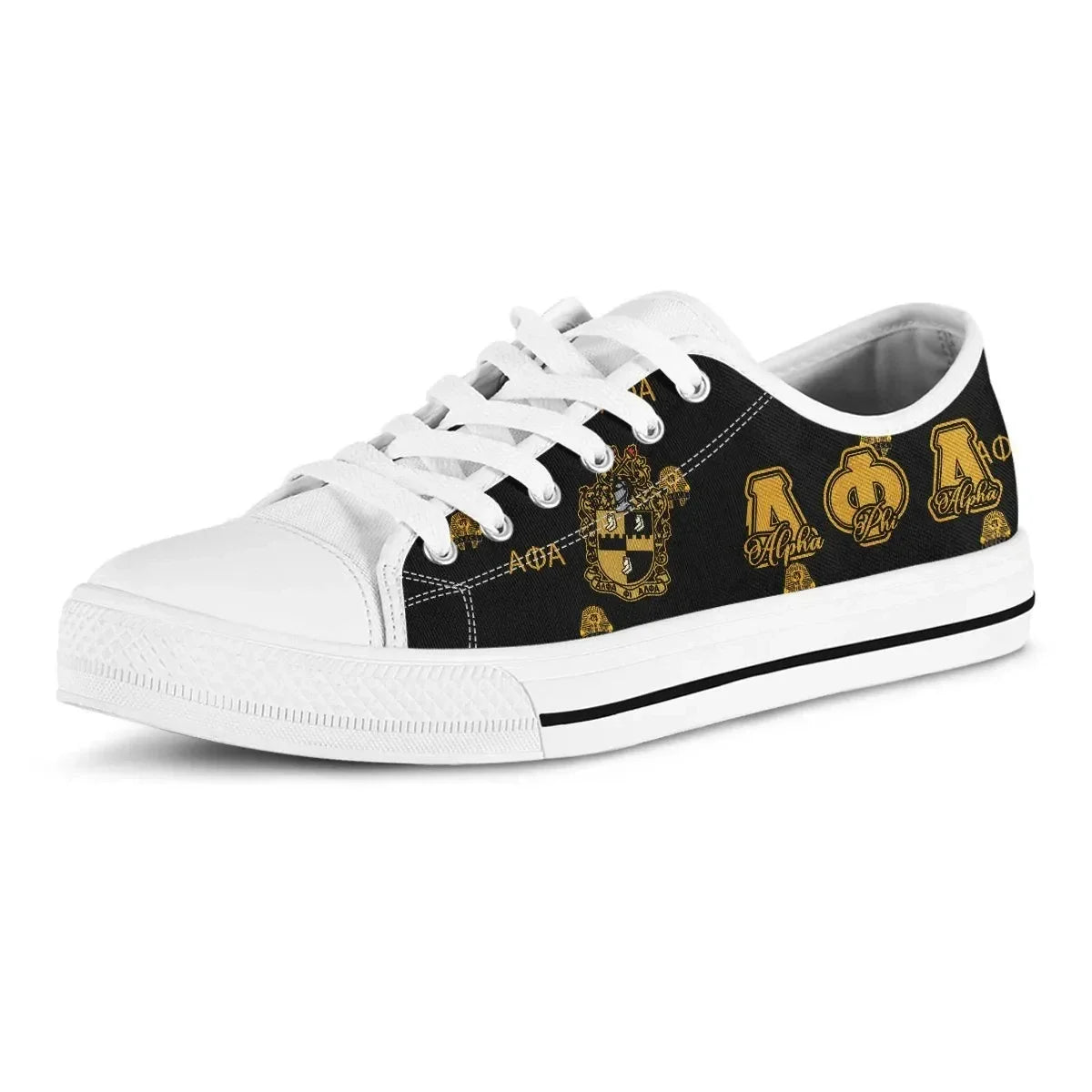 Gettee Footwear - Alpha Phi Alpha Low Top Shoe J09