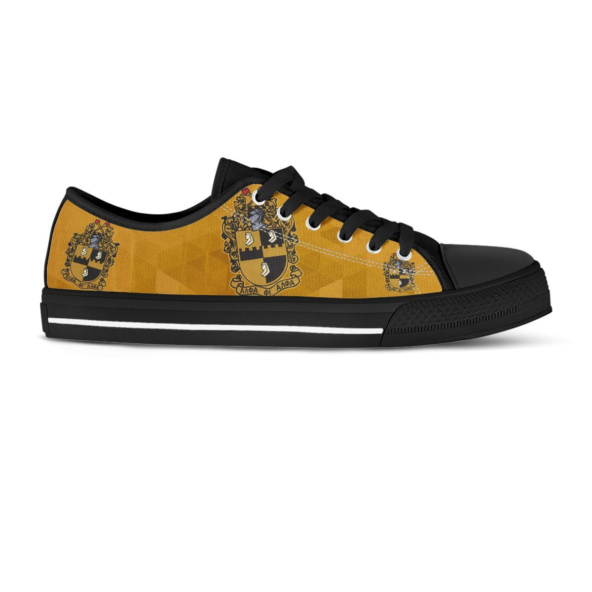 GetteeStore Footwear - Alpha Phi Alpha Fraternity Low Top Shoe J09