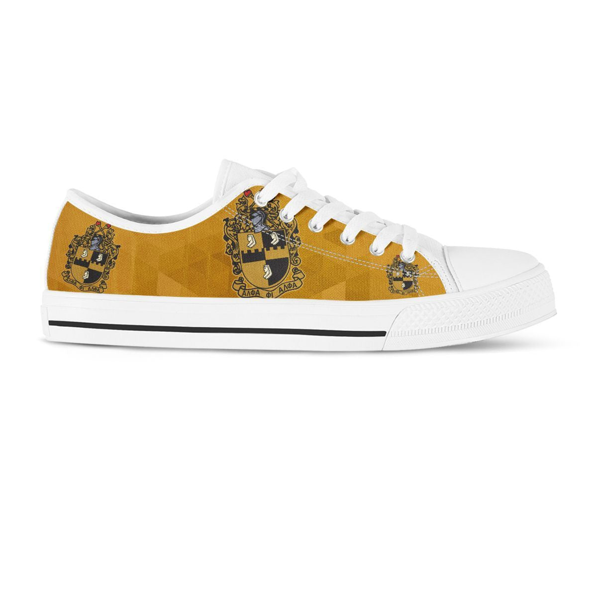 GetteeStore Footwear - Alpha Phi Alpha Fraternity Low Top Shoe J09