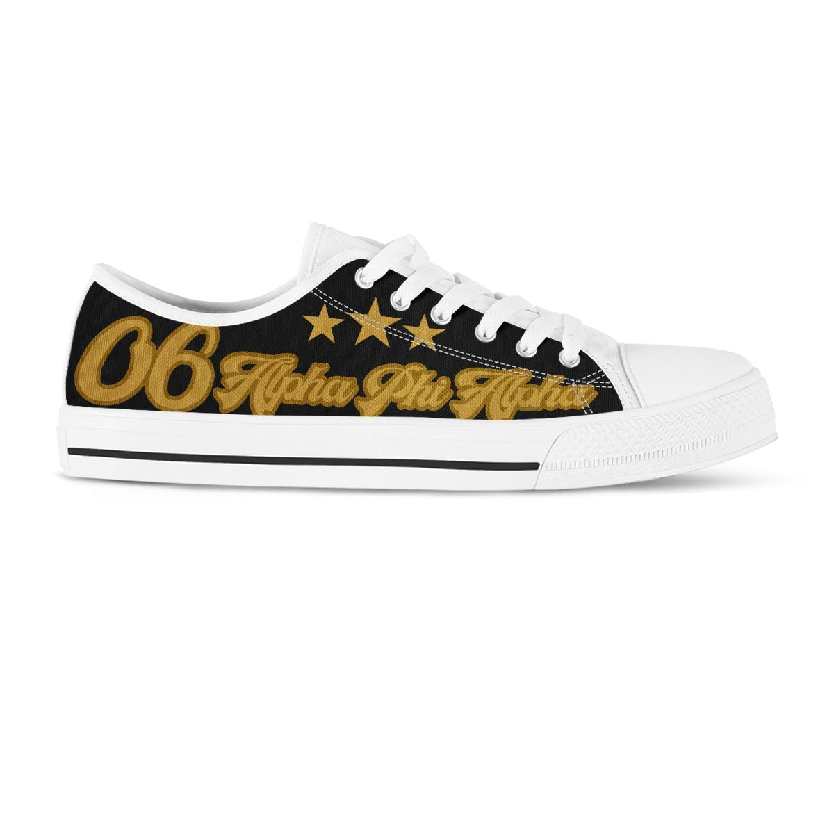 GetteeStore Footwear - Alpha Phi Alpha Style Low Top Shoe J09