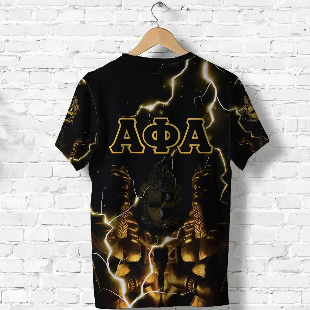 GetteeStore T-shirt - Alpha Phi Alpha Fraternity Unique Style - Sphinx T-shirt J5