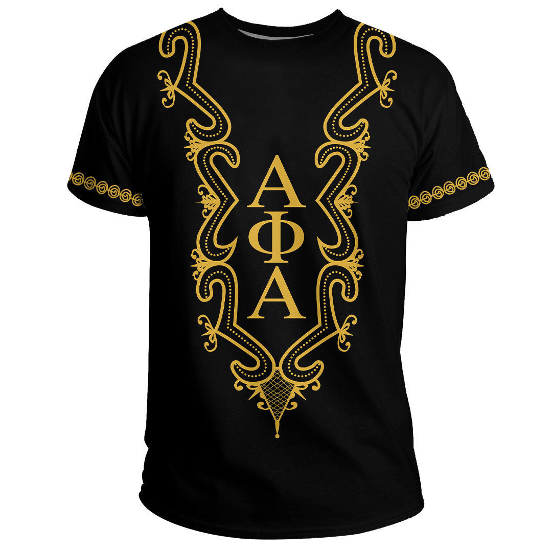 Gettee T-shirt - Alpha Phi Alpha Hye Won Hye Dashiki T-shirt A31