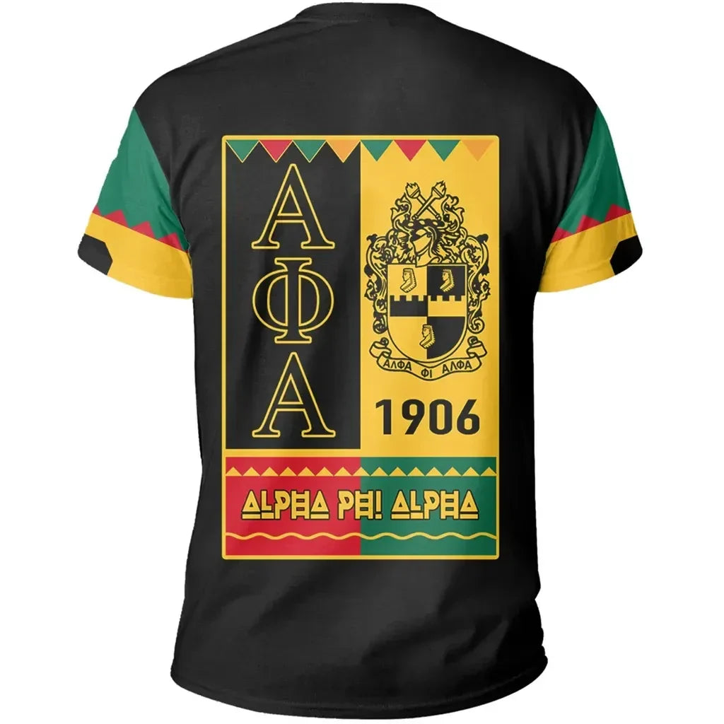 GetteeStore T-Shirt - Alpha Phi Alpha Black History Month T-Shirt J09