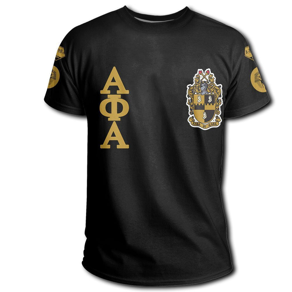 GetteeStore T-shirt - Shield Of Alpha Phi Alpha 1906 T-shirt J5