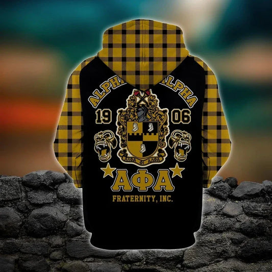 Alpha Phi Alpha Zip Hoodie