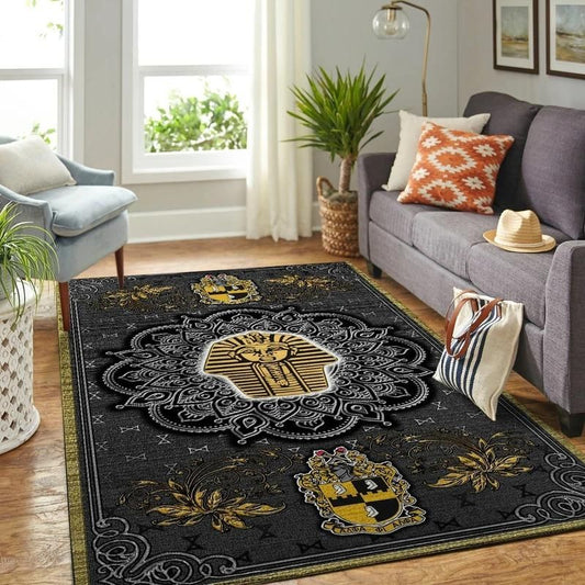Giza Alpha Phi Alpha Fraterniry Area Rug | Getteestore.com