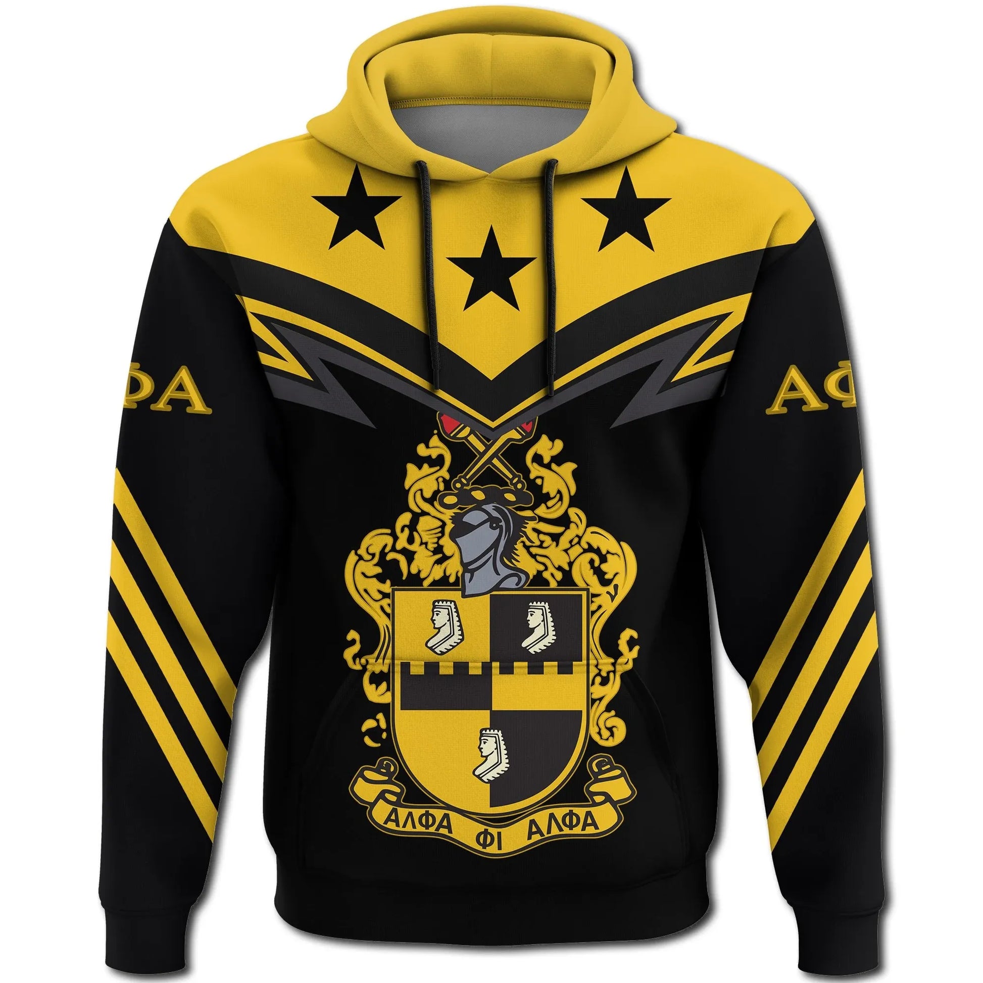 Original Alpha Phi Alpha Hoodie - Zig Zag Style | Getteestore