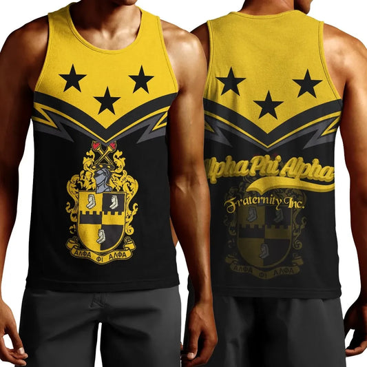 Original Alpha Phi Alpha Fraternity Inc Men's Tank Top - Zig Zag Style  | Getteestore.com