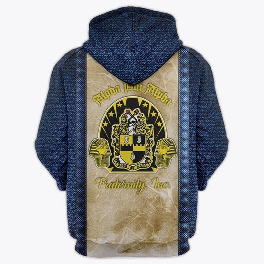 Jeans Alpha Phi Alpha Pullover Hoodie | Getteestore